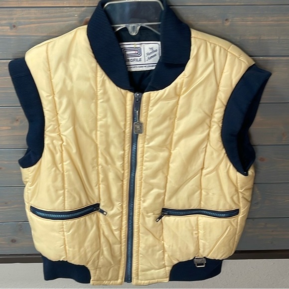 Profile Navy & Tan Vest - Picture 8 of 13